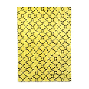 Black Monogram ミディアムノートブック(Yellow)