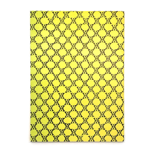 Black Monogram ミディアムノートブック(Yellow)