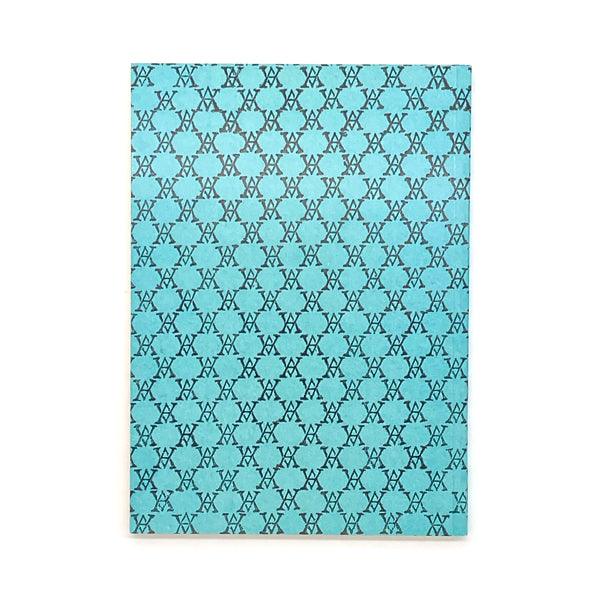 Black Monogram ミディアムノートブック(Bluegreen)