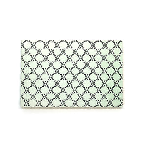 Small Black Monogram Notepad(Cream)