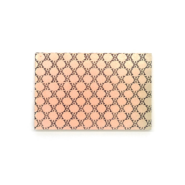 Small Black Monogram Notepad(Pink×Green)