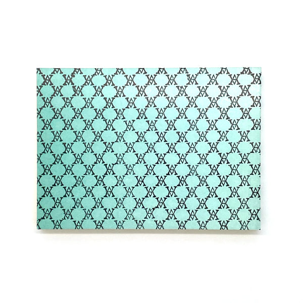 Monogram ラージノートブック(Light Green)