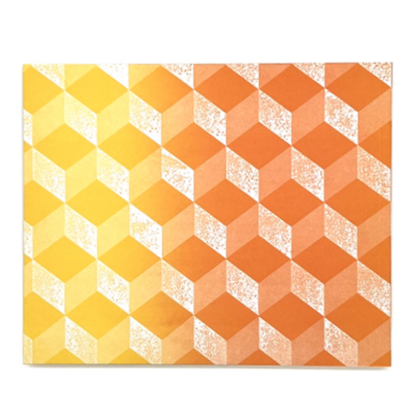 Large Note Book (Orange×Yellow)