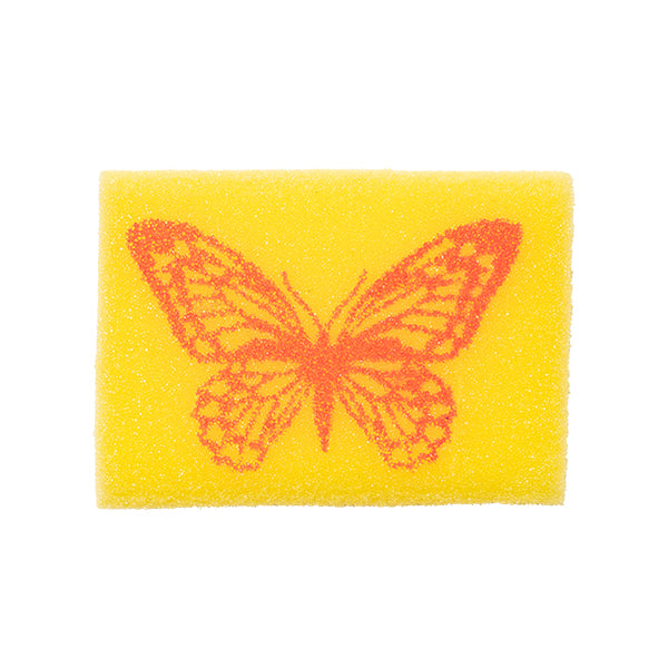 BUTTERFLY ディッシュスポンジ（YELLOW）