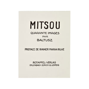 Mitsou Balthus - Rilke ブック