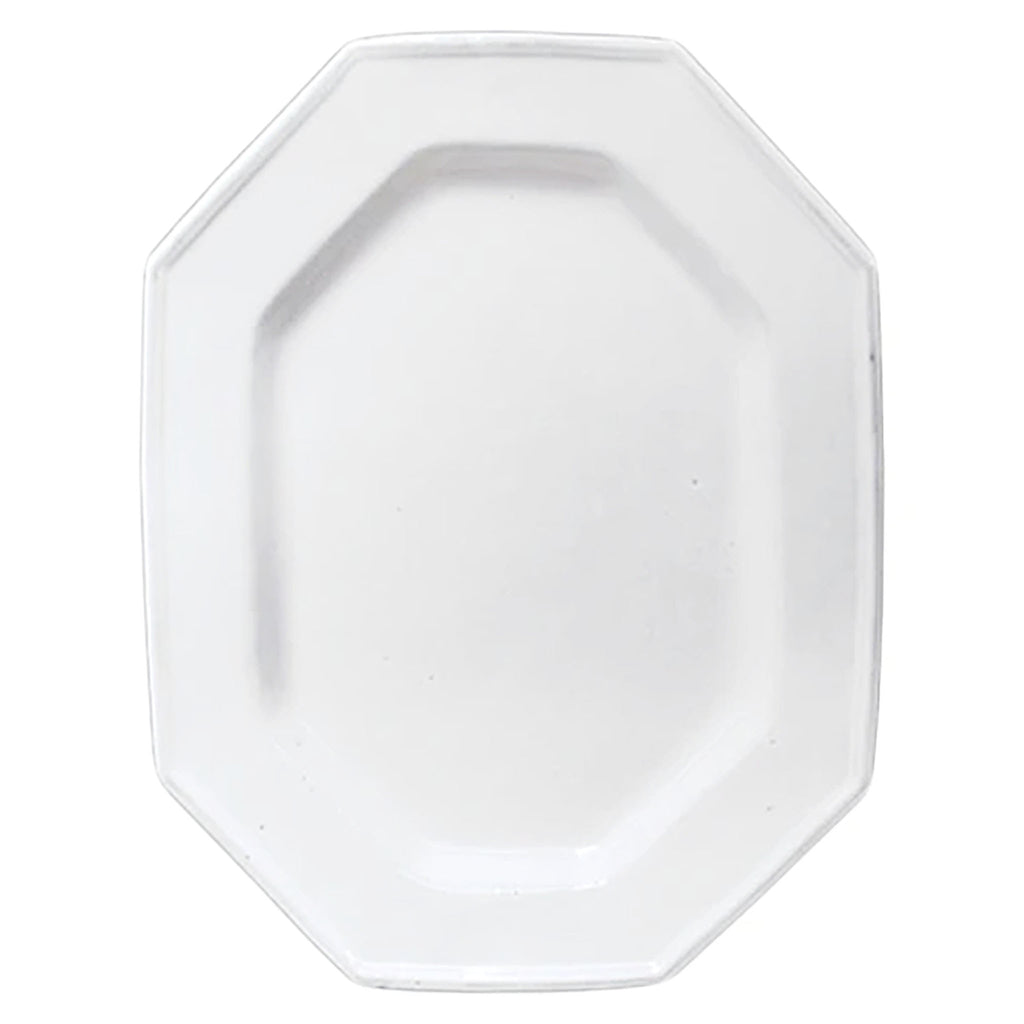 John Derian White Octogonal プラッター 48cm