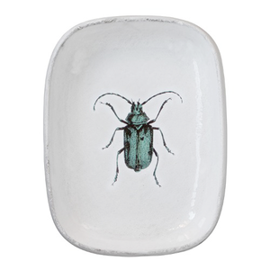 John Derian Green Insect プラッター 33.5cm