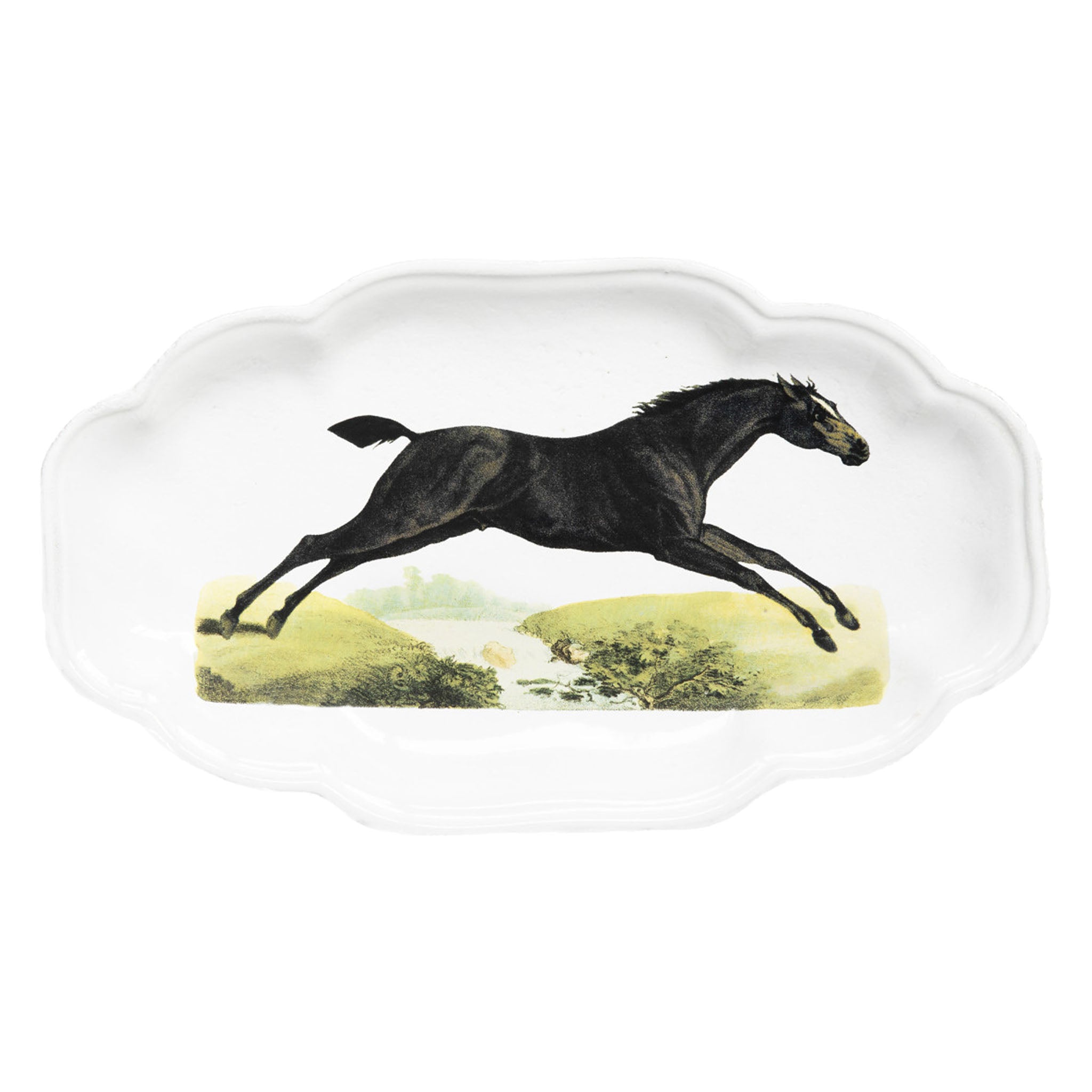 John Derian Horse オーバルプラッター 29cm