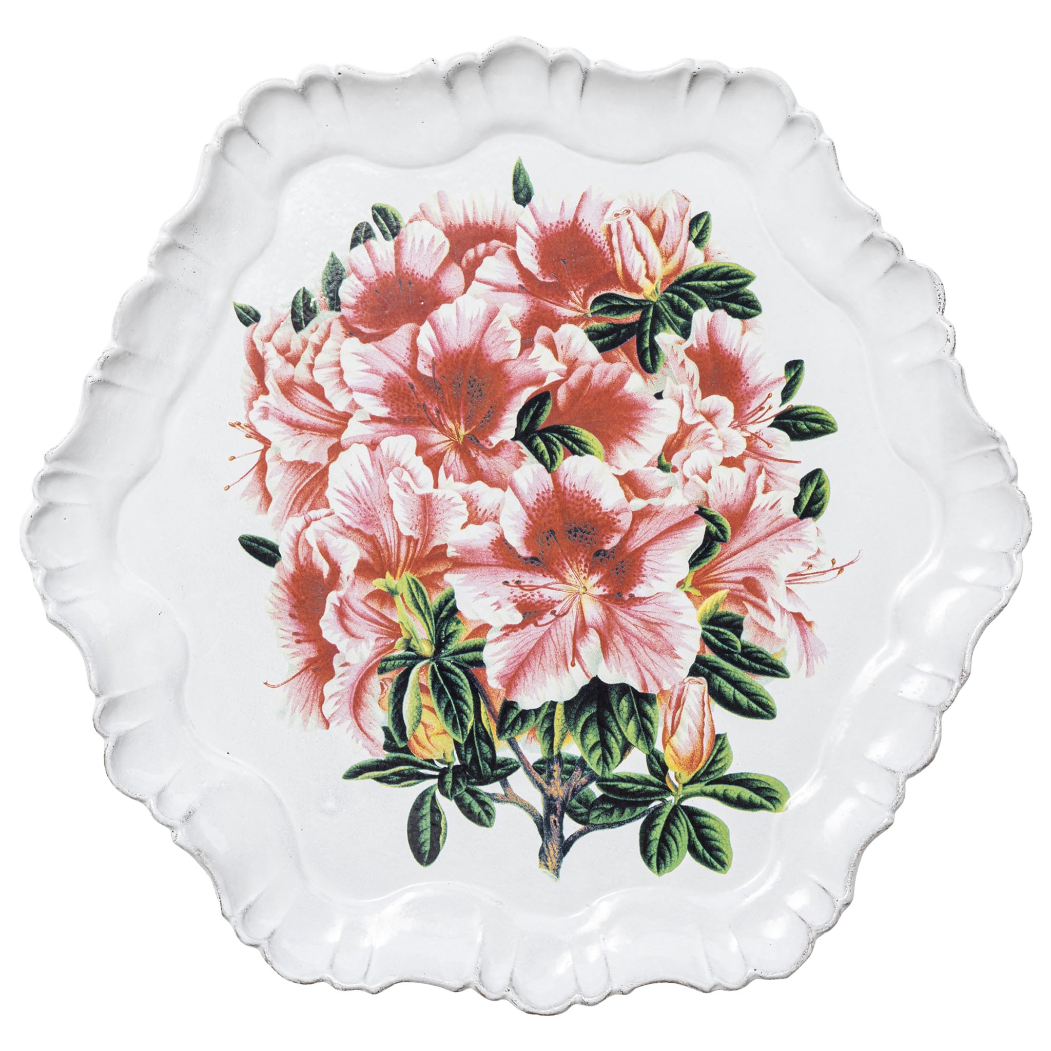 John Derian Rhododendron Indicum プラッター 38cm