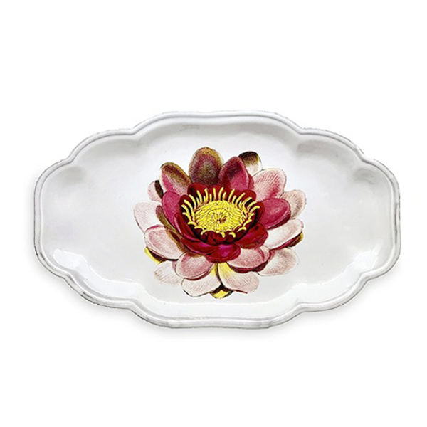 John Derian Waterlilly プラッター 27.5cm