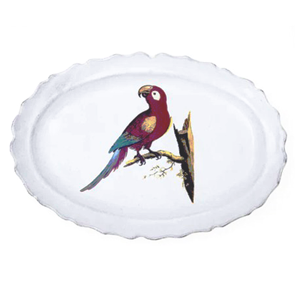 John Derian Parrot Max プラッター 43cm