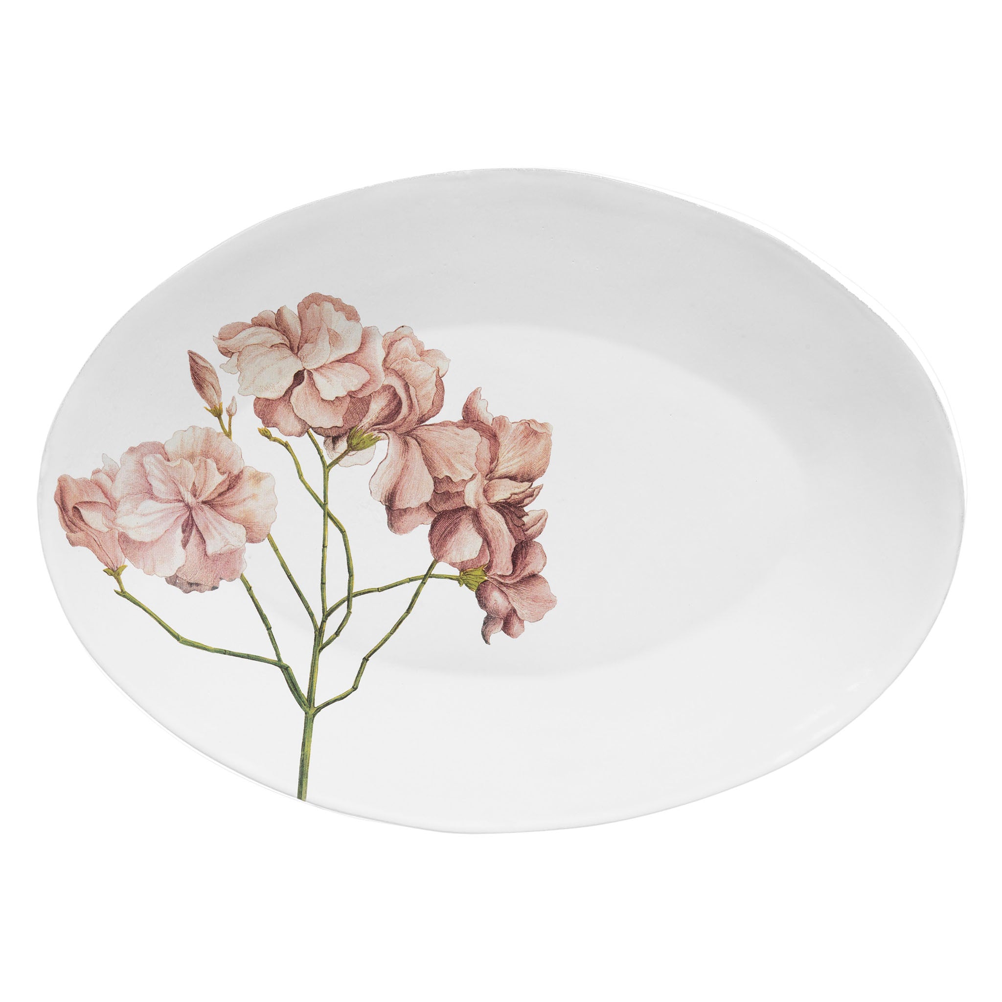 John Derian Nerium Oleander オーバルプラッター 41cm