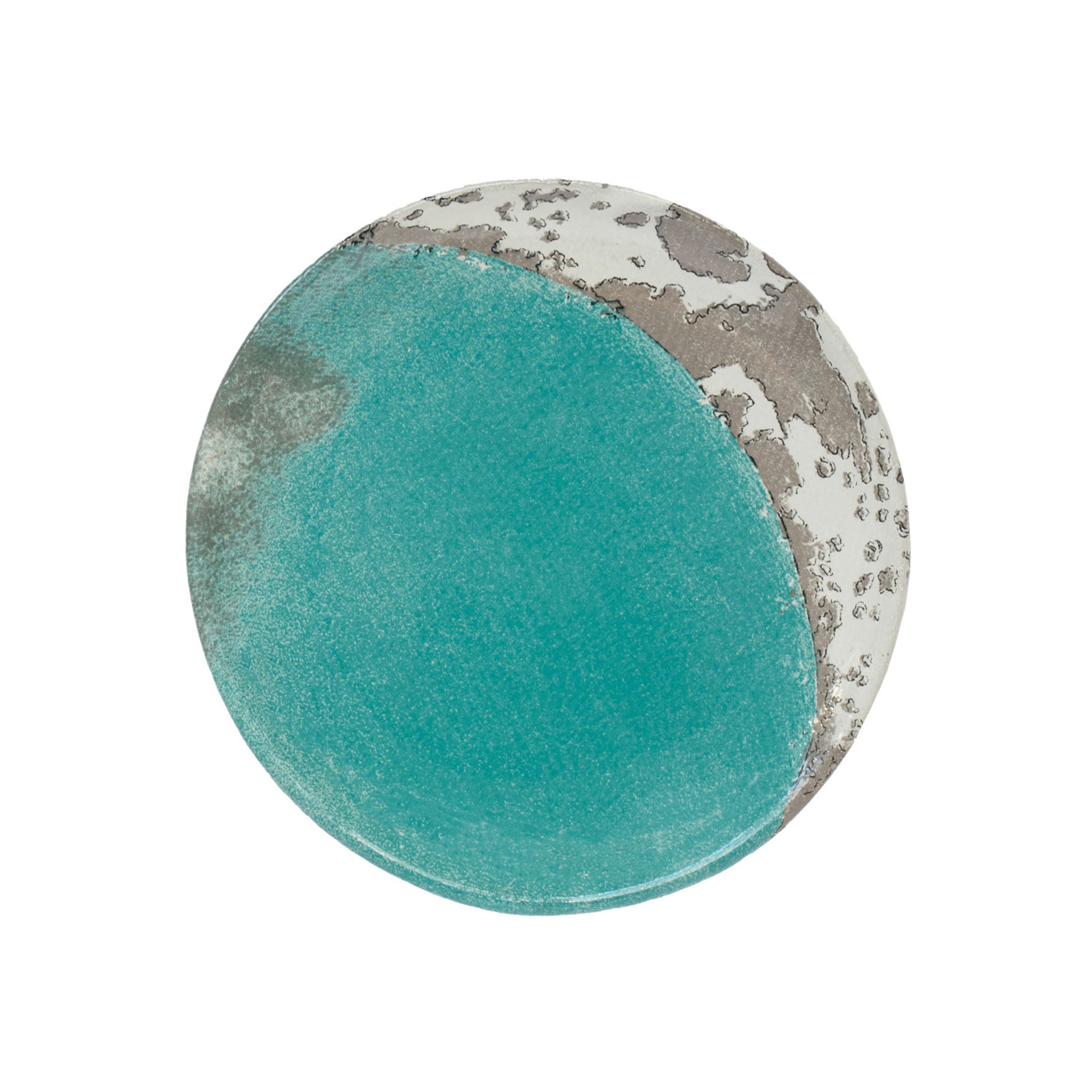 John Derian Blue Crescent Moon スモールプレート 11.5cm