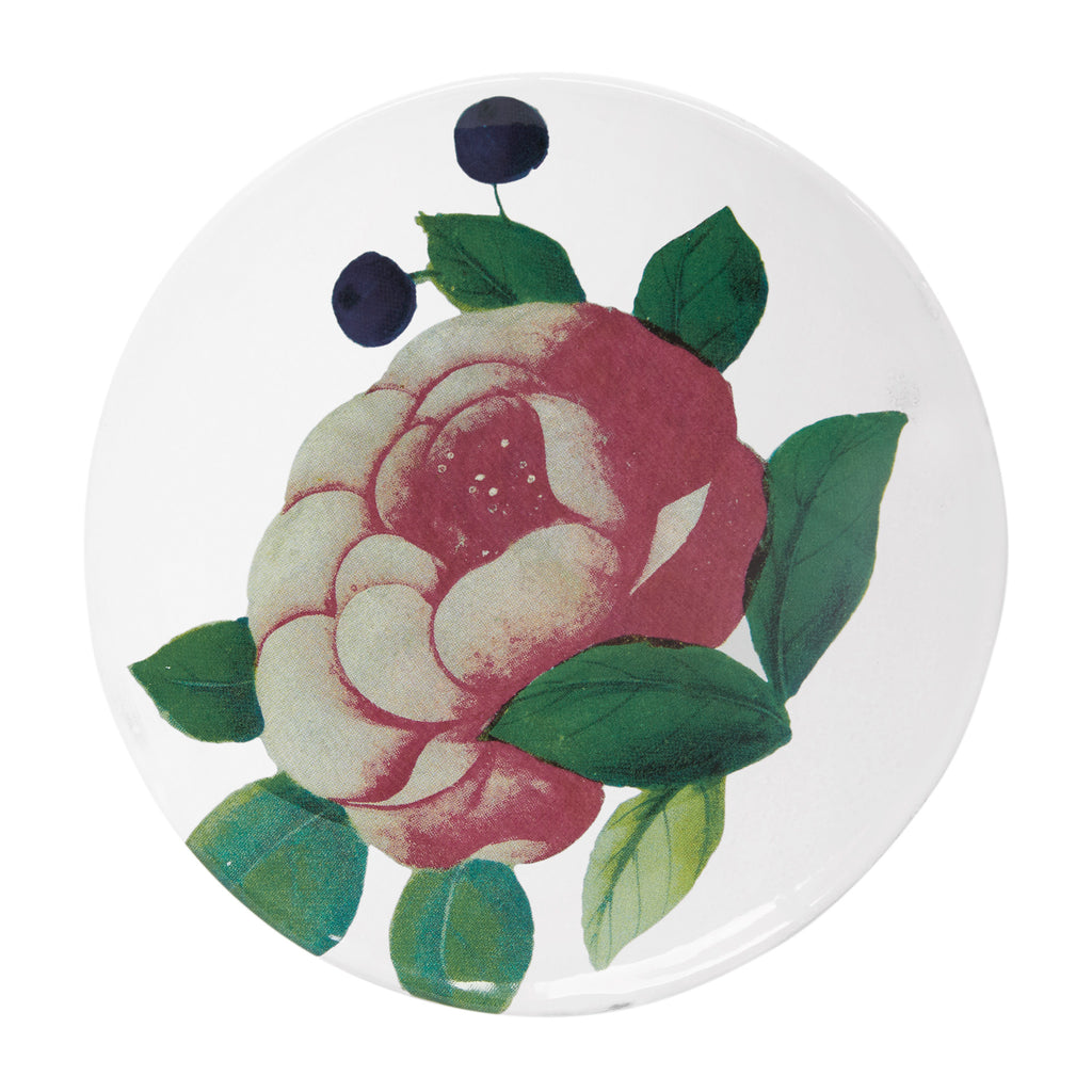 John Derian 18th c Fan / Voluptuous Rose プレート