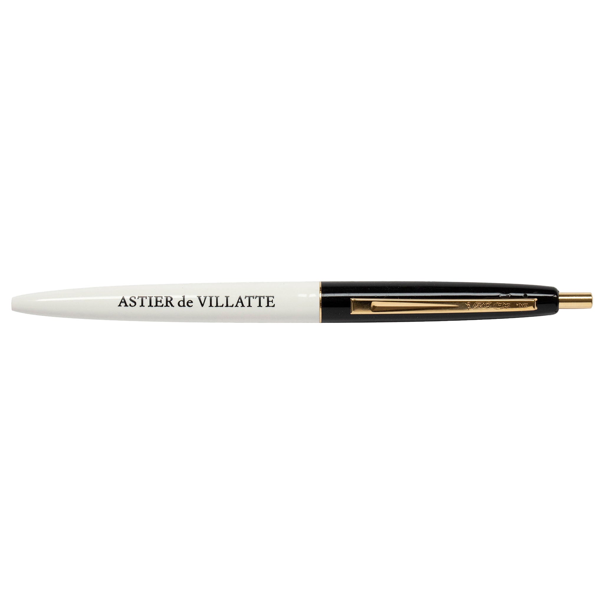 Astier de Villatte Bic White & Black ボールペン