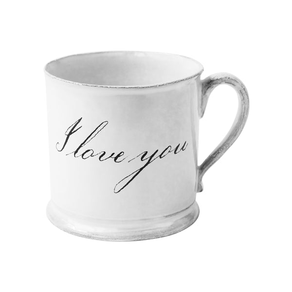 John Derian I Love You マグカップ – Astier de Villatte 日本公式 