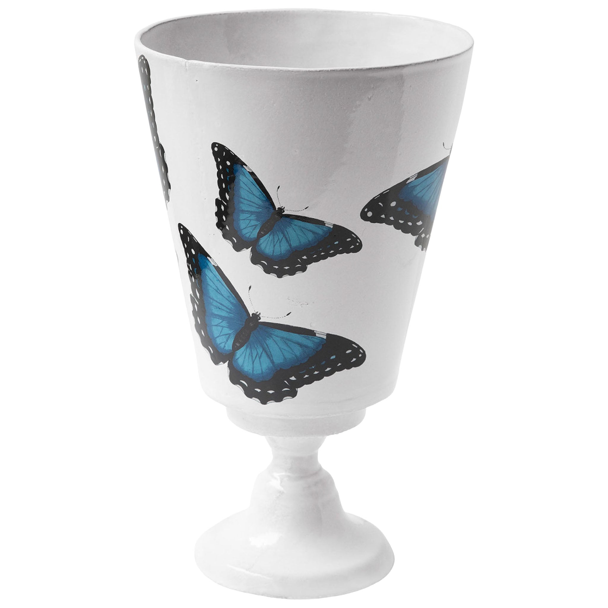 John Derian Blue Butterflies ベース