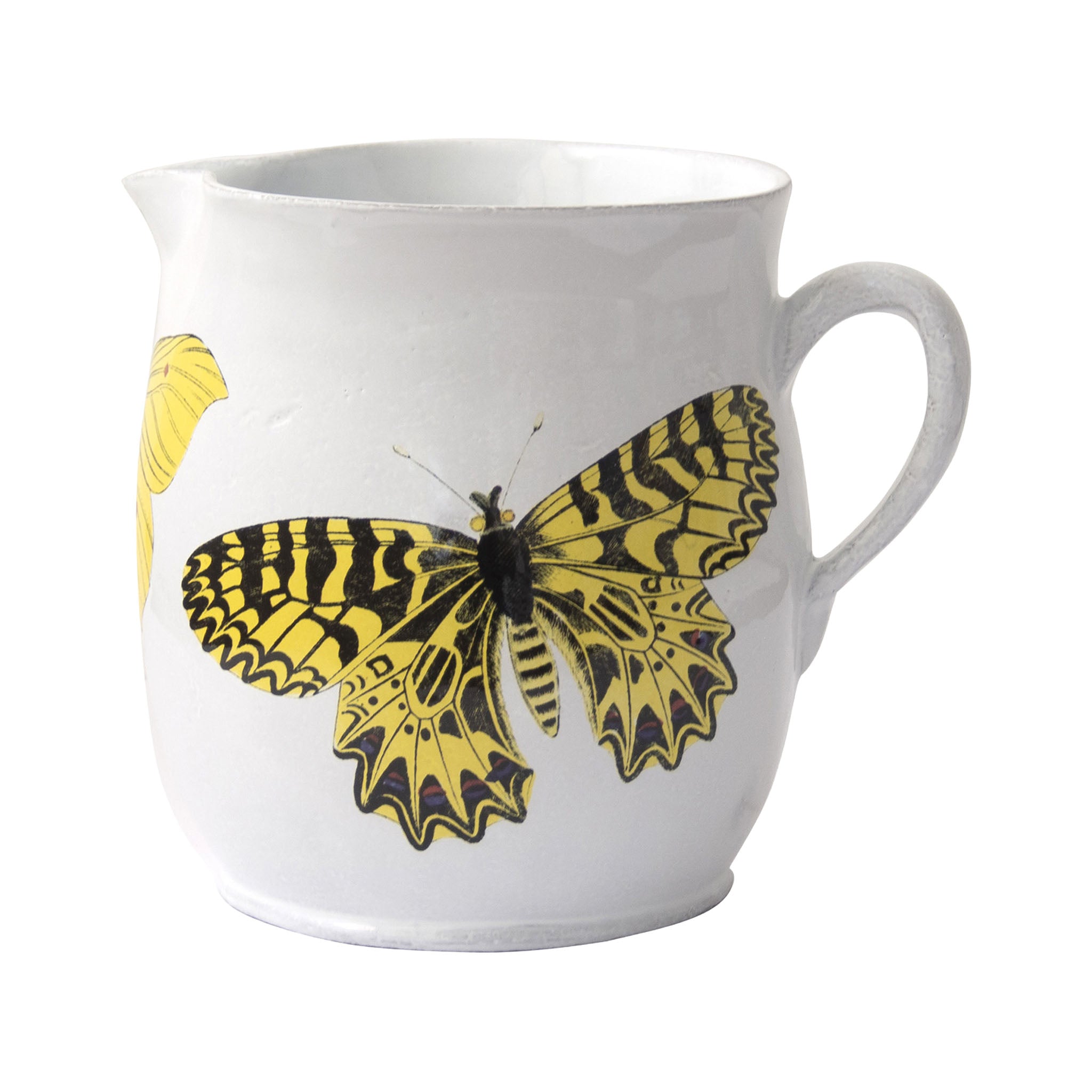 John Derian Yellow Butterflies ピッチャー
