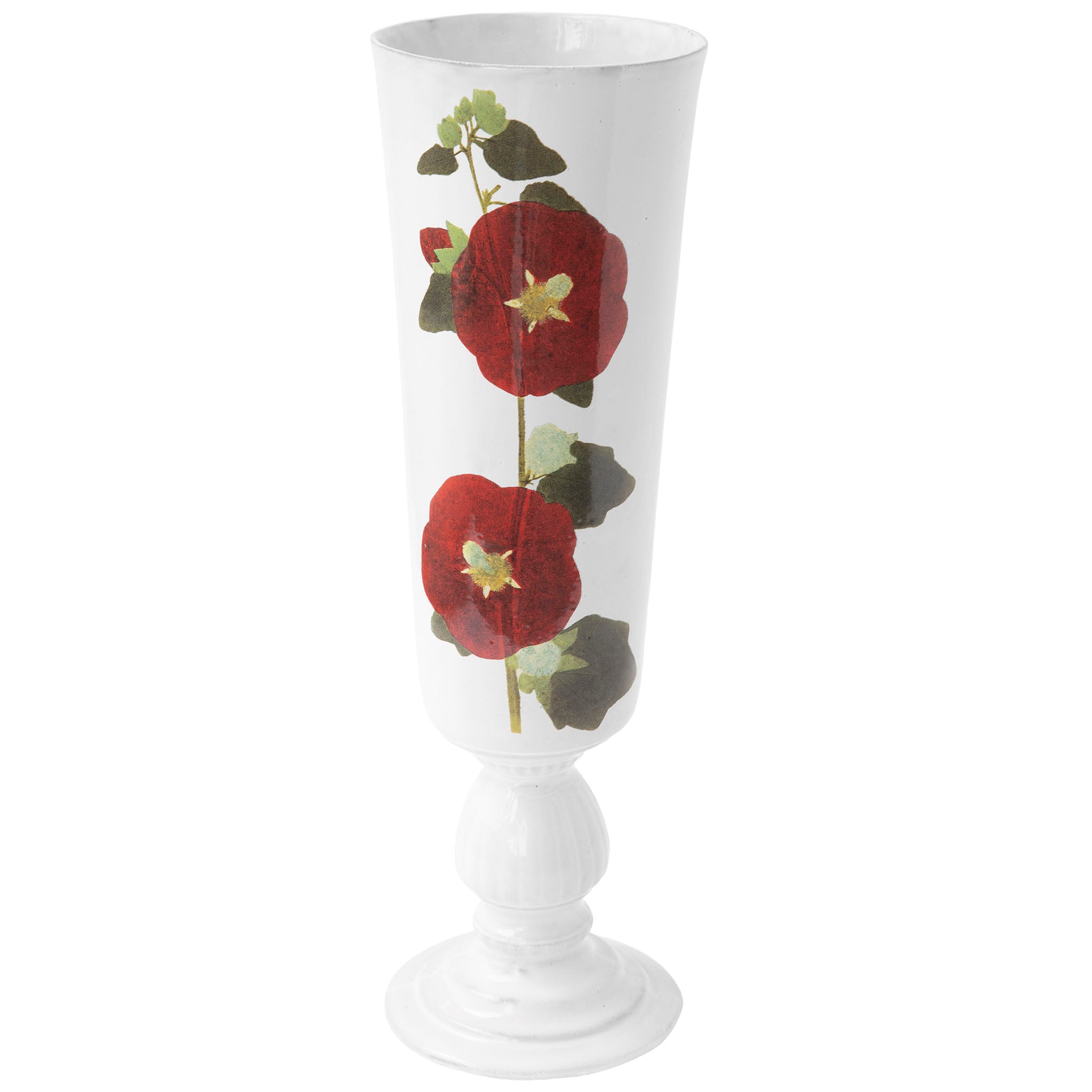 John Derian Red Hollyhock ベース