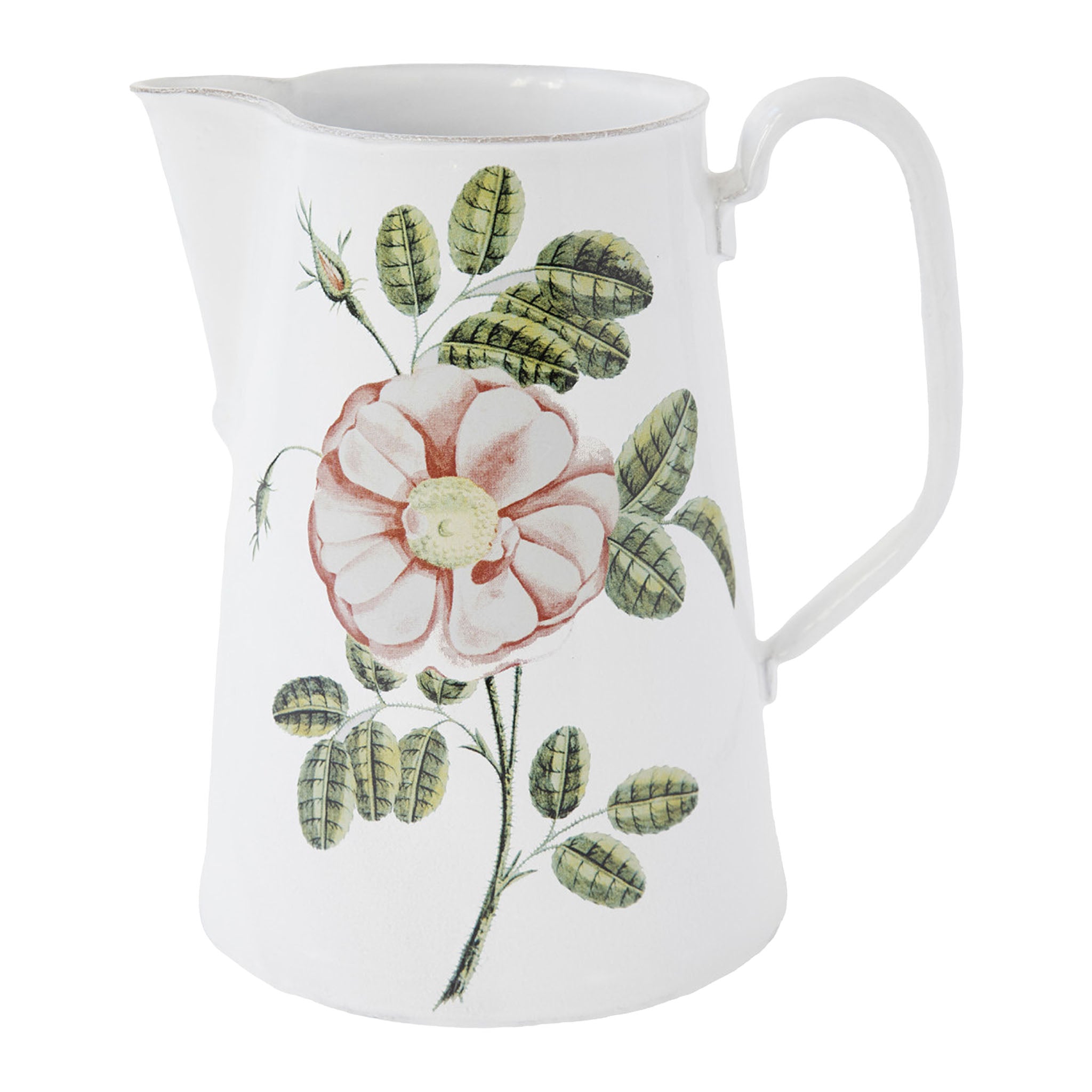 John Derian Painted Rose ピッチャー