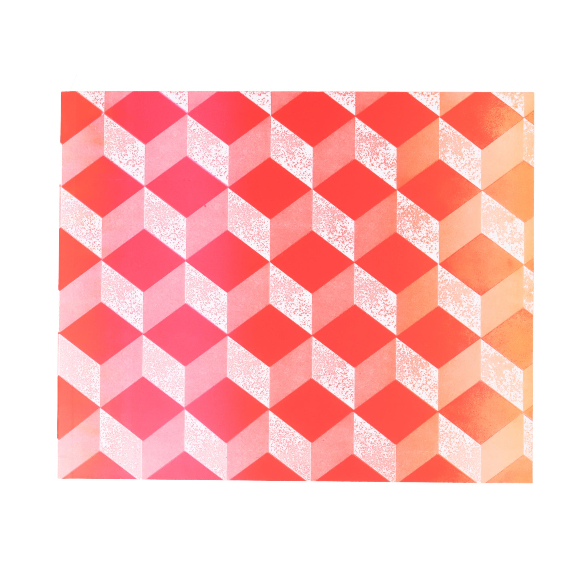 AGENDA 2025年スケジュール帳（Red x Orange）