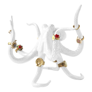 Serena Octopus with Ring オブジェ