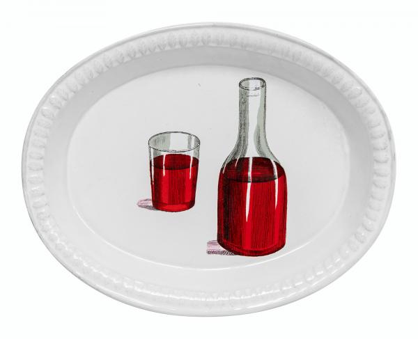 John Derian Red Wine Decanter and Glass スーププレート 21.5cm