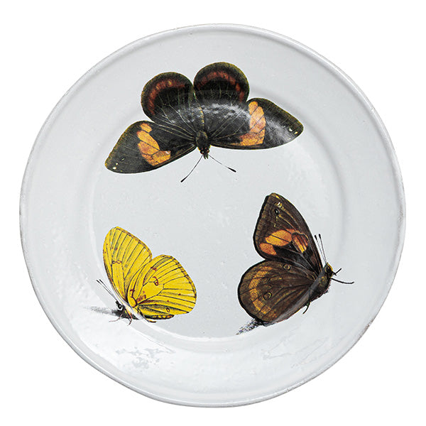 John Derian Three Butterflies プレート 19cm