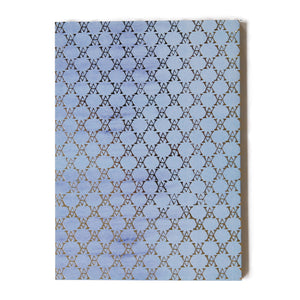 Monogramme Notebook (Blue Pale Purple)