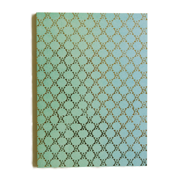 Monogramme Notebook (PaleGreen / PaleBlue)