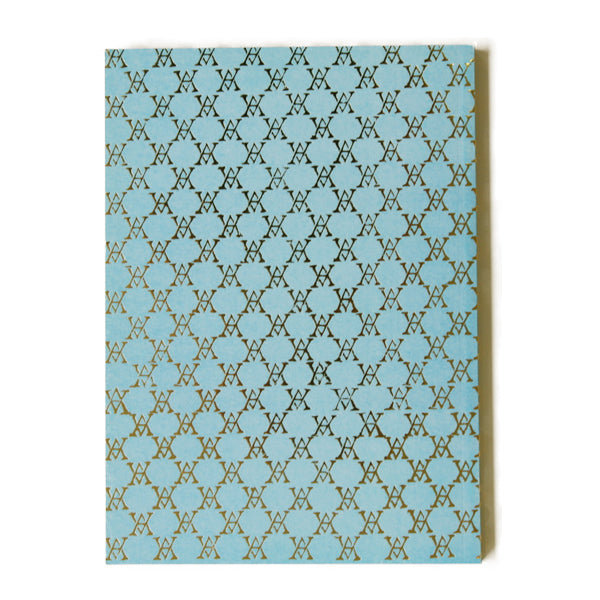 Monogramme Notebook (Pale Blue)