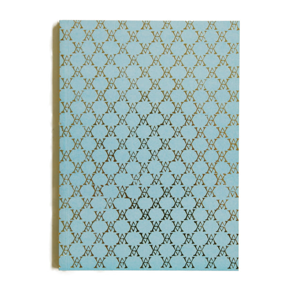Monogramme Notebook (Pale Blue)