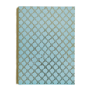 Monogramme Notebook (Pale Blue)