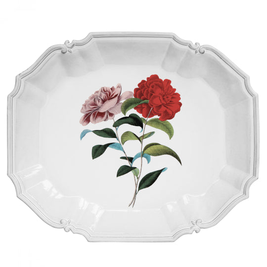 John Derian Stuttgart Flower ラージプラッター-