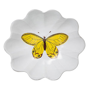 John Derian Yellow Butterfly プレート 24.6cm