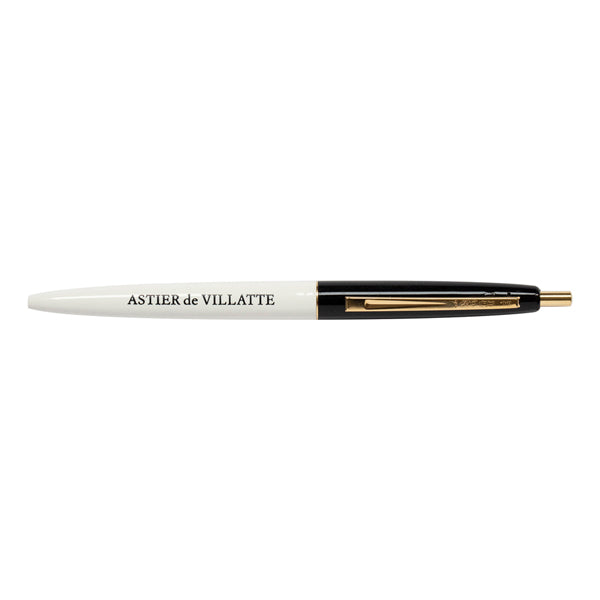White & Black Astier de Villatte Bic　ボールペン